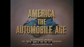 1959 ”AMERICA - THE AUTOMOBILE AGE” AMERICAN MOTORS CORP.   RAMBLER PROMO FILM 88814