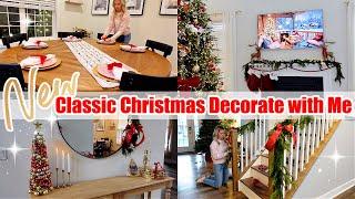 *NEW* CLASSIC CHRISTMAS DECORATE WITH ME 2024 TIFFANI BEASTON HOMEMAKING