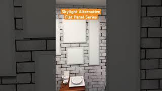 Redilight Skylight Alternative Flat Panel Series #home #realestate #solar #diy #shorts #solarlights
