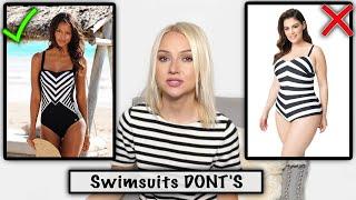 Swimsuits DONT'S for different bodies