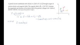 E&M: Motion in a Magnetic Field. Level 2, Example 2