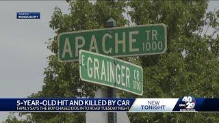 5-year-old hit and killed by car Tuesday night in Springdale