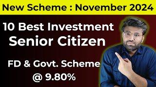 Best investment Options for Senior Citizens 2025 | New Schemes for Senior Citizen in India