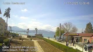 Live from Calis Beach, Fethiye Turkey | Fethiye webcam