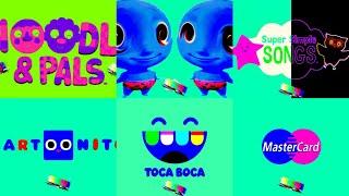 Super Logo Mega Compilation: Loo Look New, Cartonito, Super Simple Song Tv, Toca Boca Logo Effects