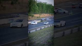 Tesla Model S Plaid DESTROYS Lamborghini Huracan at the Track!  #shorts #dragracing