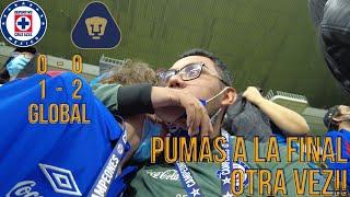 OTRA VEZ PUMAS A LA FINAL | Cruz Azul 0-0 Pumas semifinal concachampions vuelta 2022