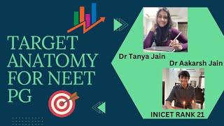 TARGET ANATOMY FOR NEET-PG/INICET