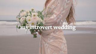 SILENT VLOG / our introvert wedding - sunrise at the sea, coffee, & cozy festivities