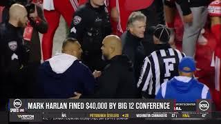 Utah AD Mark Harlan Fined $40,000 By Big 12 Conference For Postgame Comments Against BYU