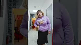когда устроился в коллектив постарше