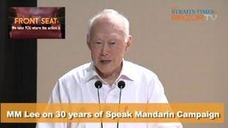 MM Lee on 30 years of Speak Mandarin Campaign (Pt 2)