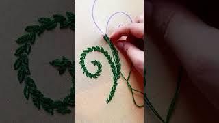 Easy embroidery designs  #howtomakehandembroidery #embroiderypatterns #embroiderydesigns