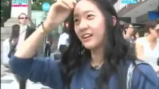 F(x) Krystal Road Casting In Japen] 일본에서 길거리 캐스팅당한 에프엑스 크리스탈 [개그영상 예능 미인 훈녀]