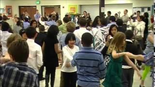 Mr.Smooth teaching Ballroom to Thurston Elementary School