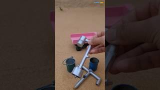 Mini tractor project mini motor water pump science project video