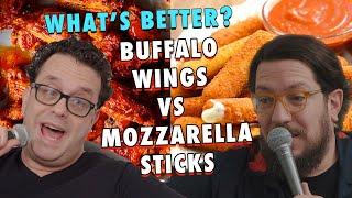 Buffalo Wings vs Mozzarella Sticks |  Taste Buds  |  EP 14