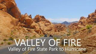 Valley of Fire State Park to Hurricane | USA Scenic Drive 4K