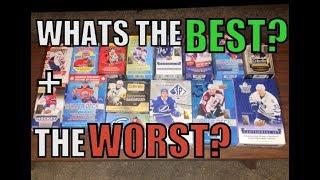 What Are The Best/Worst Hockey Card Products To Buy? - Card Collecting Tips For New Collectors #1