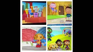 Saying Goodbye to special agent oso handy manny alpha pig super readers and monster munch