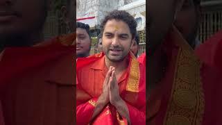 Actor Hero vishwak sen Visit Tirumala...