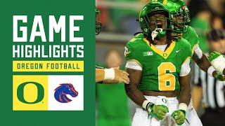 Oregon Football vs Boise State | GAME HIGHLIGHTS (2024)