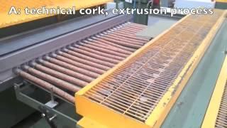 How cork stoppers are made