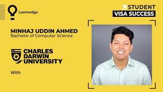 Minhaz Uddin Ahmed | Academic Visa Success | Australia