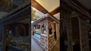 Gingerbread House in InterContinental Hotel in Vienna, Austria  #hoteltour