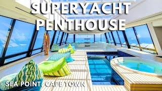 Inside a Super Luxury PRESIDENTIAL Penthouse in Cape Town, South Africa! CRAZY Super Yacht Design!