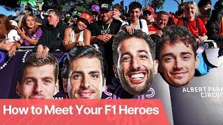 How to Meet Your F1 Heroes: The Fan’s Guide to Meeting F1 Drivers at the Grand Prix