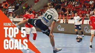 Axel GOLLER and what a CRAZY goal | Top 5 Goals | Round 2 | EHF European League Men 2022/23