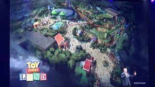 Toy Story Land Announcement and Details for Disney's Hollywood Studios, Walt Disney World - D23 Expo