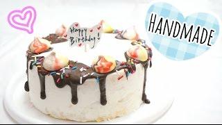 生日蛋糕食譜 How to make a Birthday Cake | Amy's Recipe