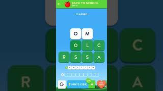 Wordbrain 2 Back To School Challenge - Day 11 | Cheats for Wordbrain 2