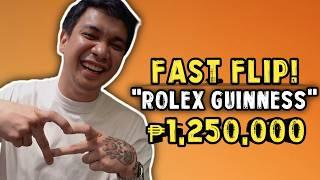 "FAST FLIP natin, ROLEX GUINNESS Worth ₱1,250,000 Million"