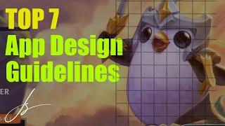 [TOP 7] Mobile App Design Guidelines