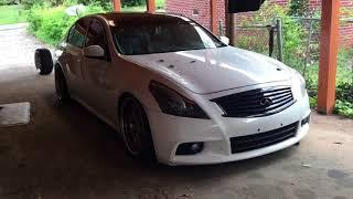 Getting ready for The Mitty: G37 Suspension Arm Install SPL Parts