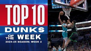 NBA’s Top 10 Dunks of the Week | 2024-25 Season: Week 2  #basketball  #nba  #top10 #dunk