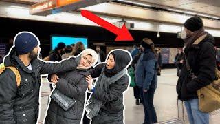 MUSLIM GOT SLAPPED IN PUBLIC I SOCIAL EXPERIMENT I Baraa Bolat