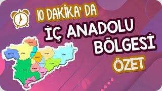 10 Dk'da İç Anadolu Bölgesi | AYT Coğrafi Bölgeler