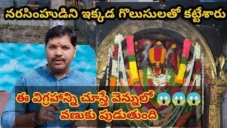 మనిషిని పోలిన నరసింహ స్వామి విగ్రహం | Hemachala Narasimha swamy | Travel with Bobby Kanna