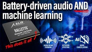 BLE 5.3 MCU with AI/ML Capabilities: Alif Semiconductor's Balletto B1 Series