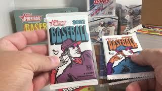 Opening the (Just For Fun) January 2022 Baseball Card Sandyfrank Baller Box