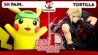 Rising Smashball #3 - SH | Pain (Pikachu) vs. TorTilla (Cloud)