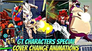 TAG "GT" CHARACTER'S SPECIAL COVER CHANGE ANIMATIONS  IN DRAGON BALL LEGENDS