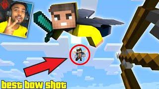 Most Epic *BOW SHOTS* in Minecraft  techno gamerz, bbs, Mythpat, live Insaan, fleet, smartypie