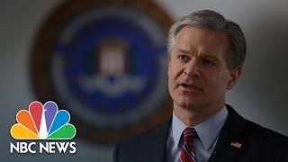 FBI Director Wray On Efforts To Halt China’s Economic And Political Spying | Full Interview