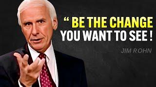 STOP WAITING FOR CHANGE TO HAPPEN - Jim Rohn Motivation