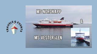 Schiffshorn mit Echo! MS Vesterålen & MS Nordkapp